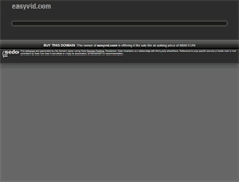 Tablet Screenshot of easyvid.com